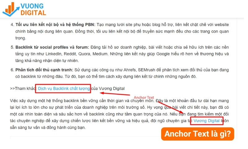 anchor text là gì
